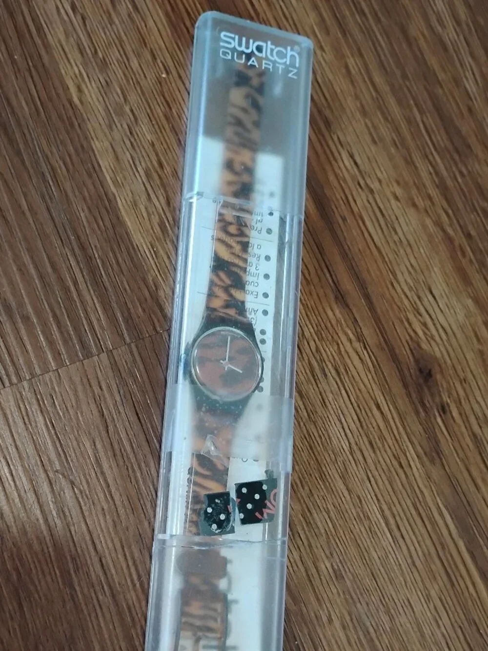 NWT Deadstock Vintage Swatch Beauch Place LF102 Watch